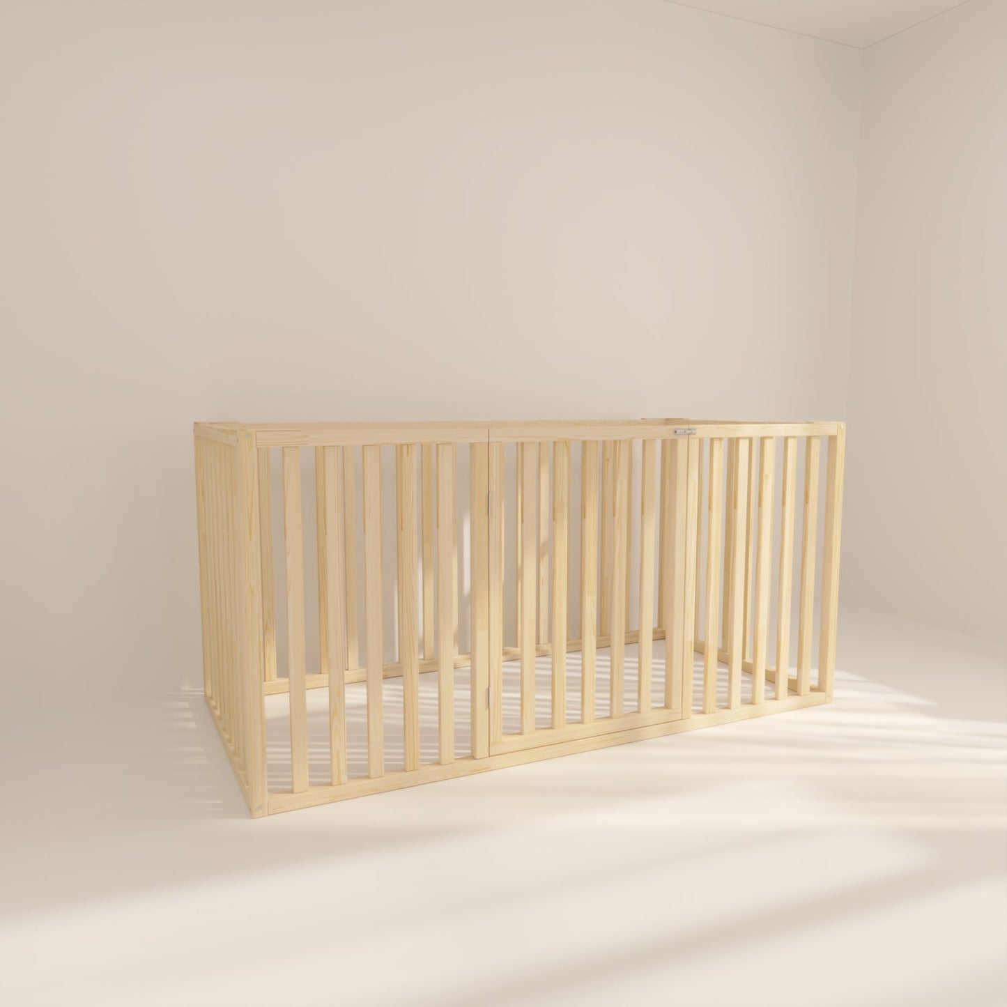 Montessori Safety Playpen Bed with Tall Rails | Designed for Special Needs